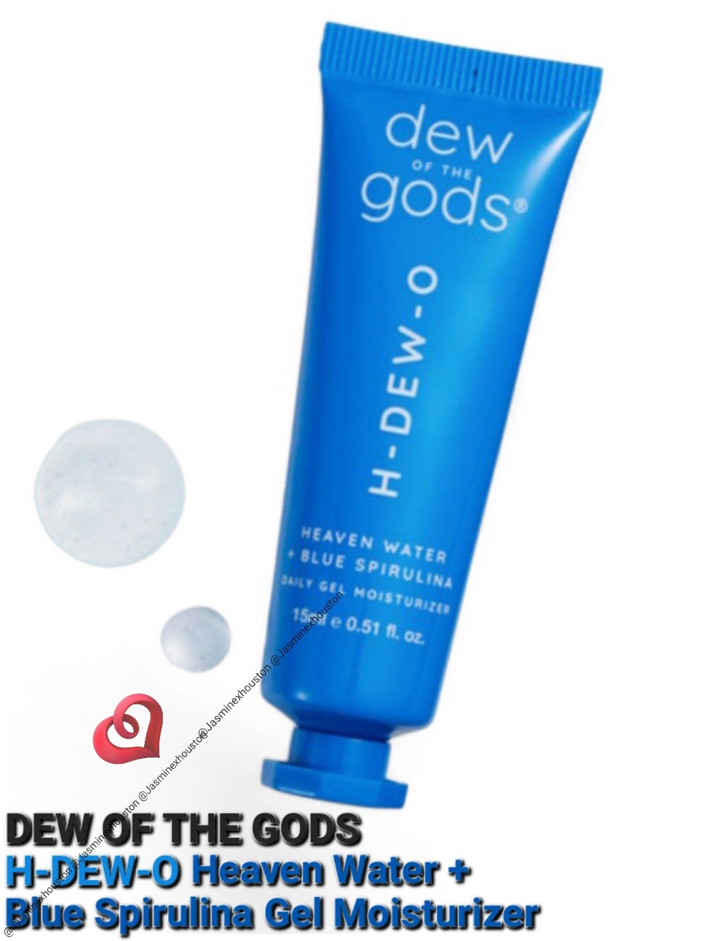 🎉2•$13/3•$18🎉 DEW OF THE GODS H-DEW-O Blue Spirulina Daily Gel Moisturizer